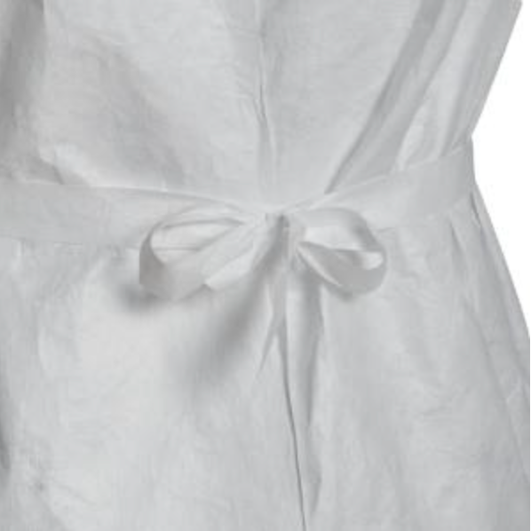 Camice in tyvek bianco