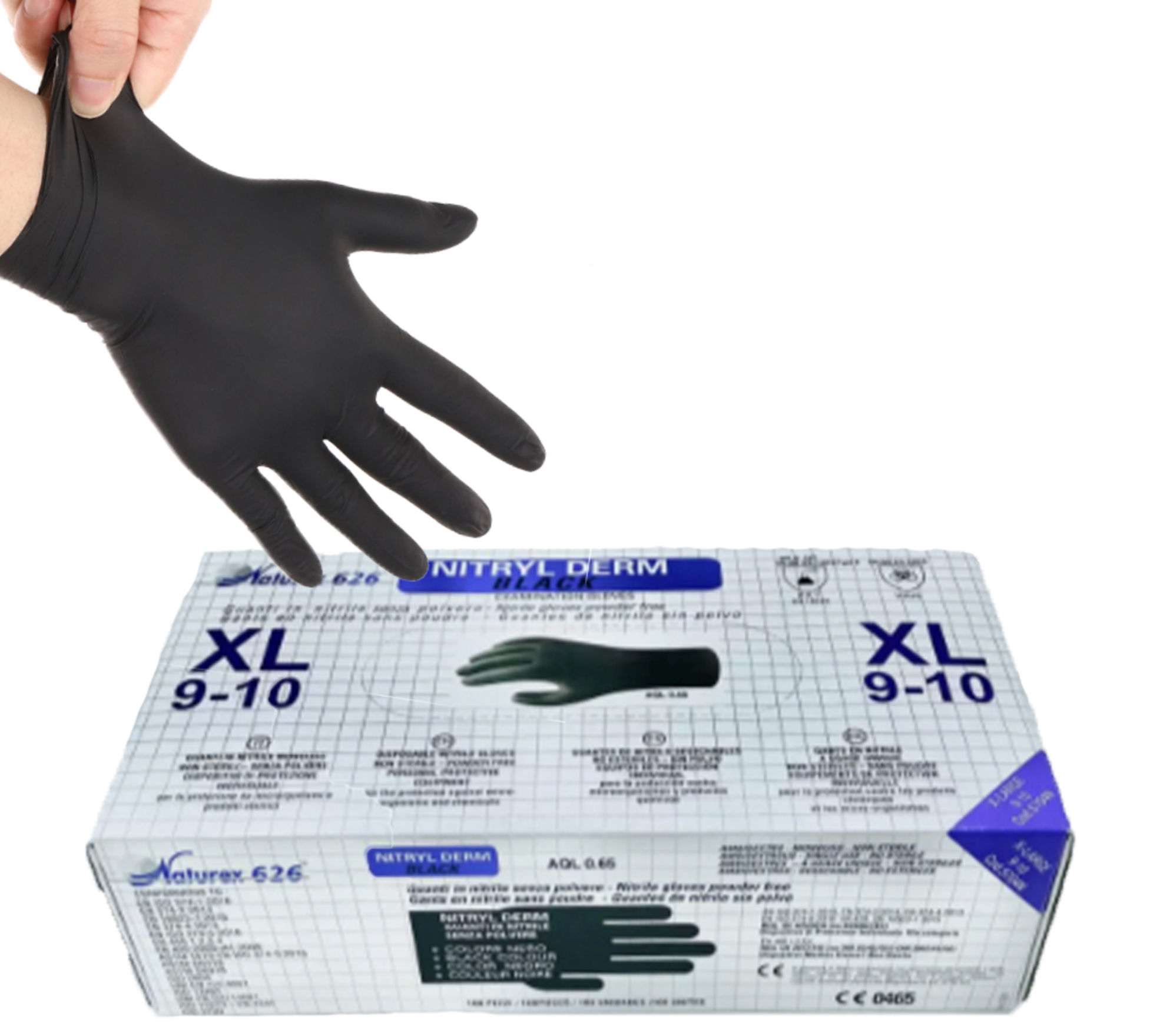 Guanti in nitrile BLACK