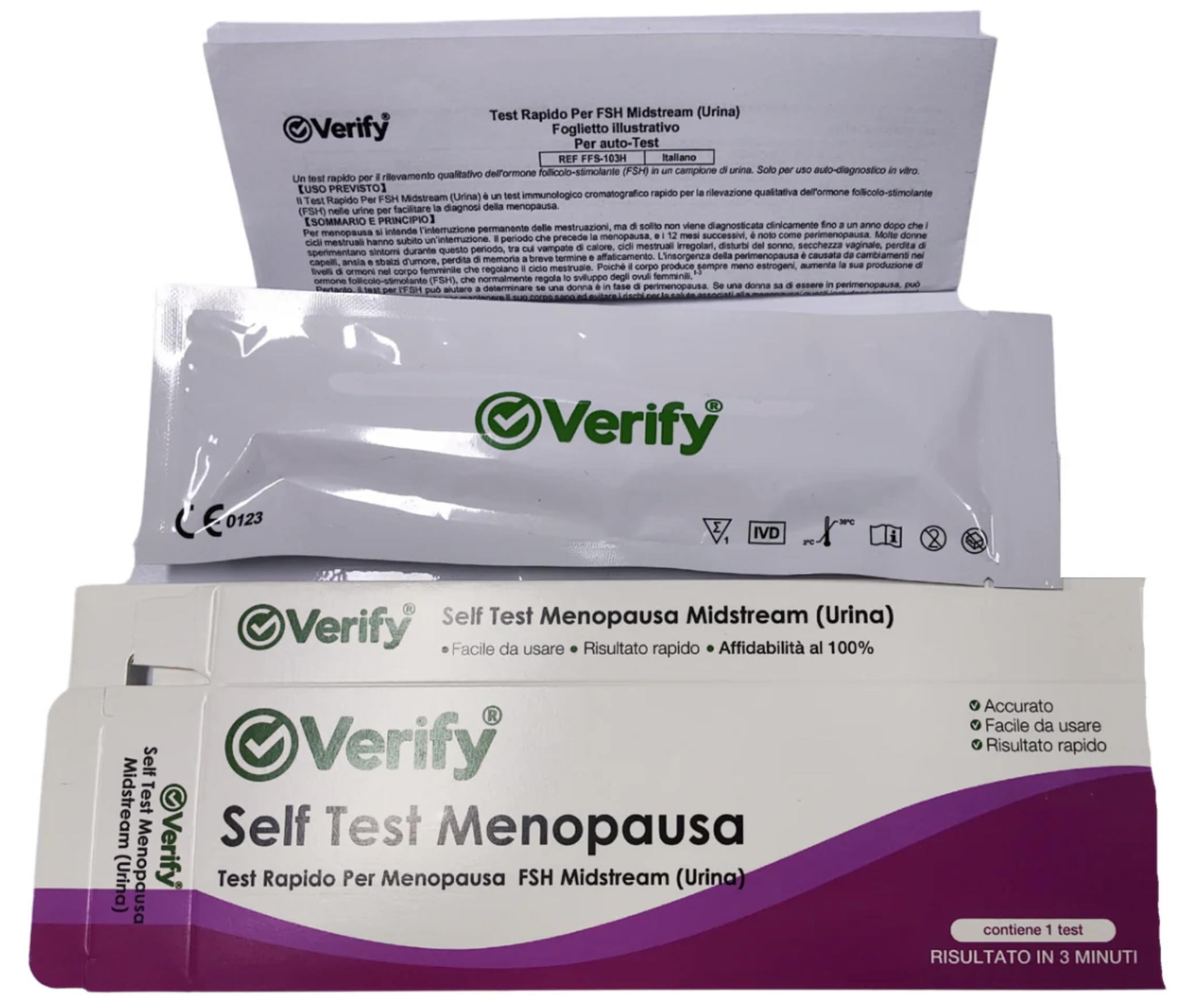 Verify® Self test Menopausa