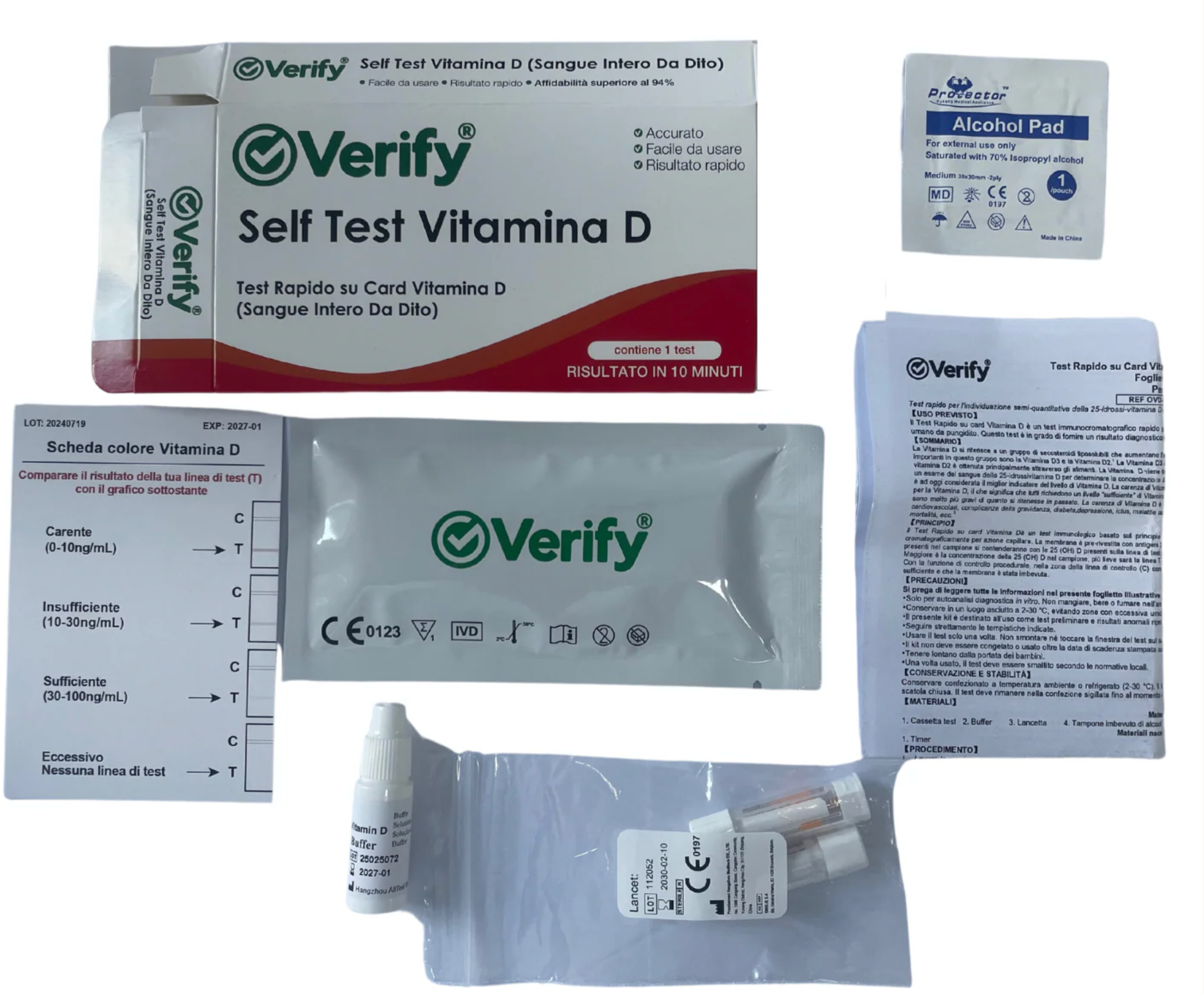 Verify® Self test rapido Vitamina D