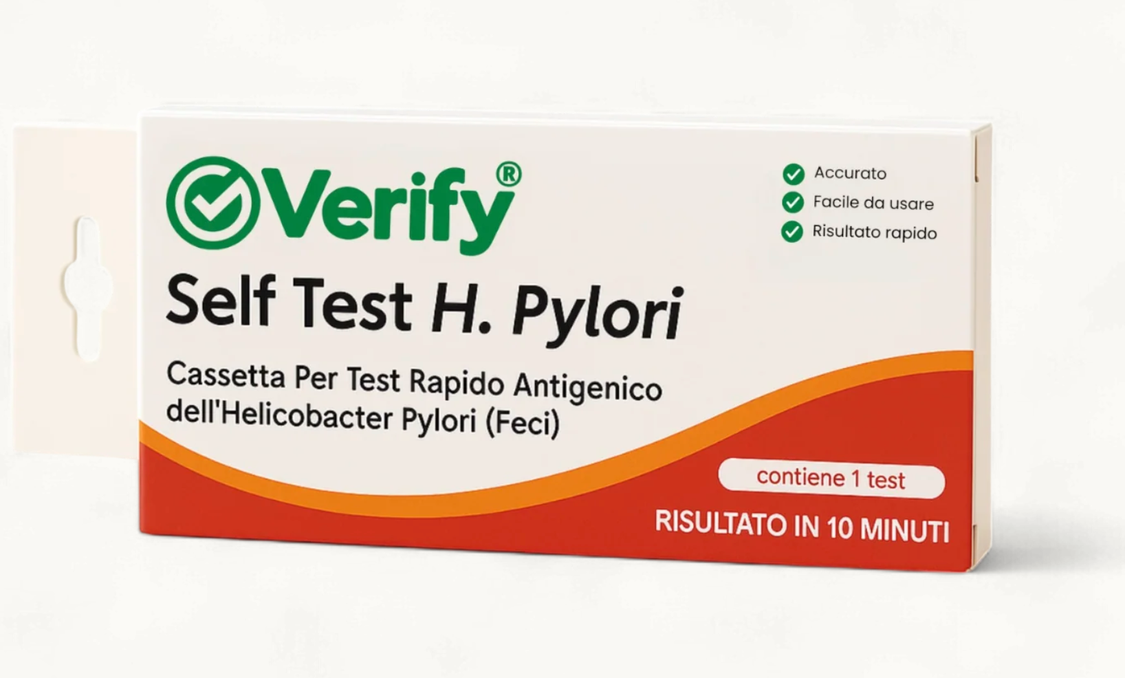 Verify® Self test rapido Helicobacter Pylori ( feci )