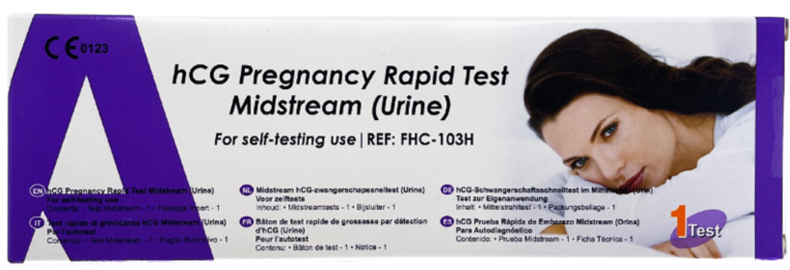 Self test rapido gravidanza hcg urina
