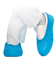 Kit visitatore comprensivo di camice TNT  - cuffia TNT - calzari PVC