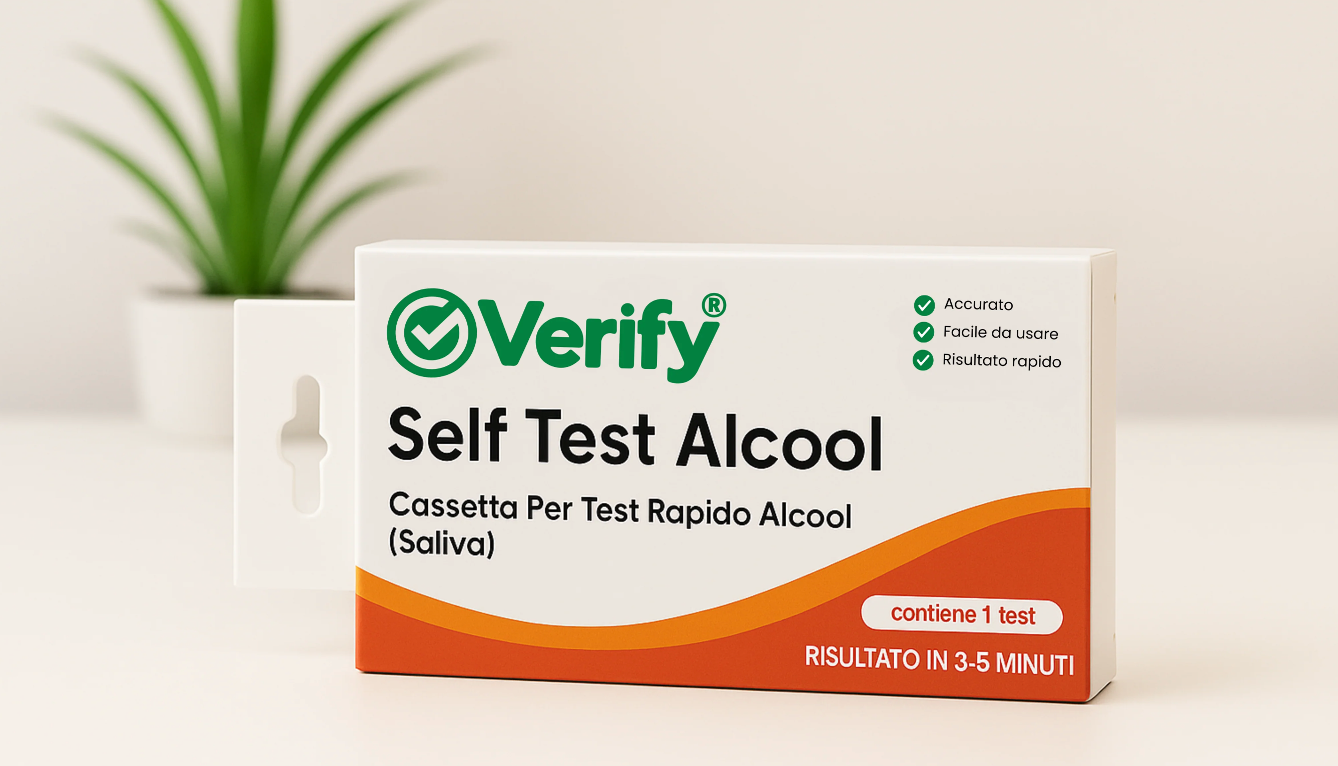 Verify® Self Test Alcool