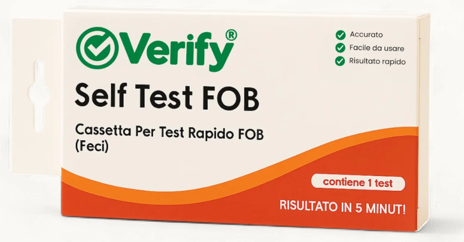 Verify® Self test rapido FOB - sangue umano occulto nelle feci