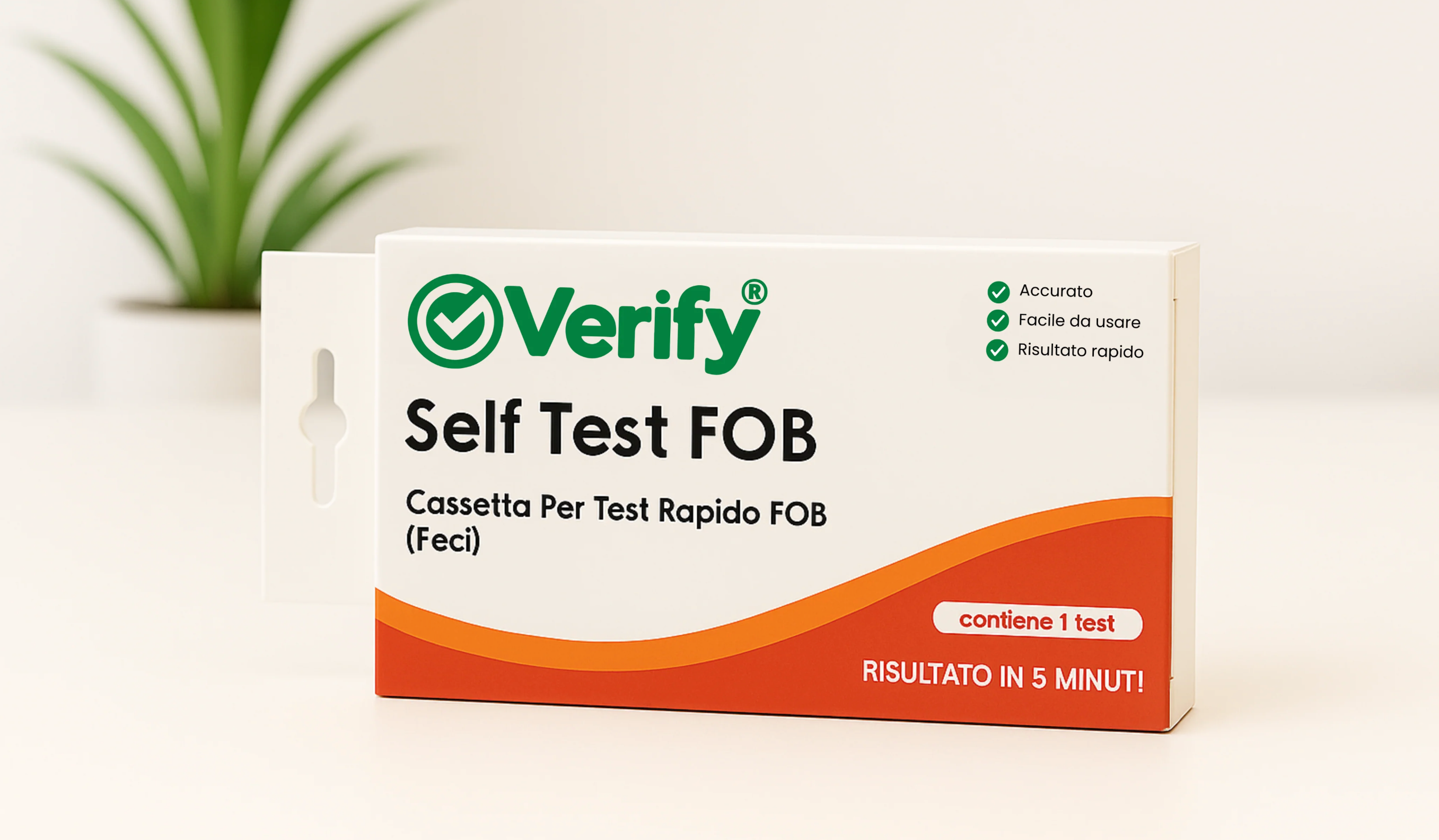 Verify® Self test rapido FOB - sangue umano occulto nelle feci