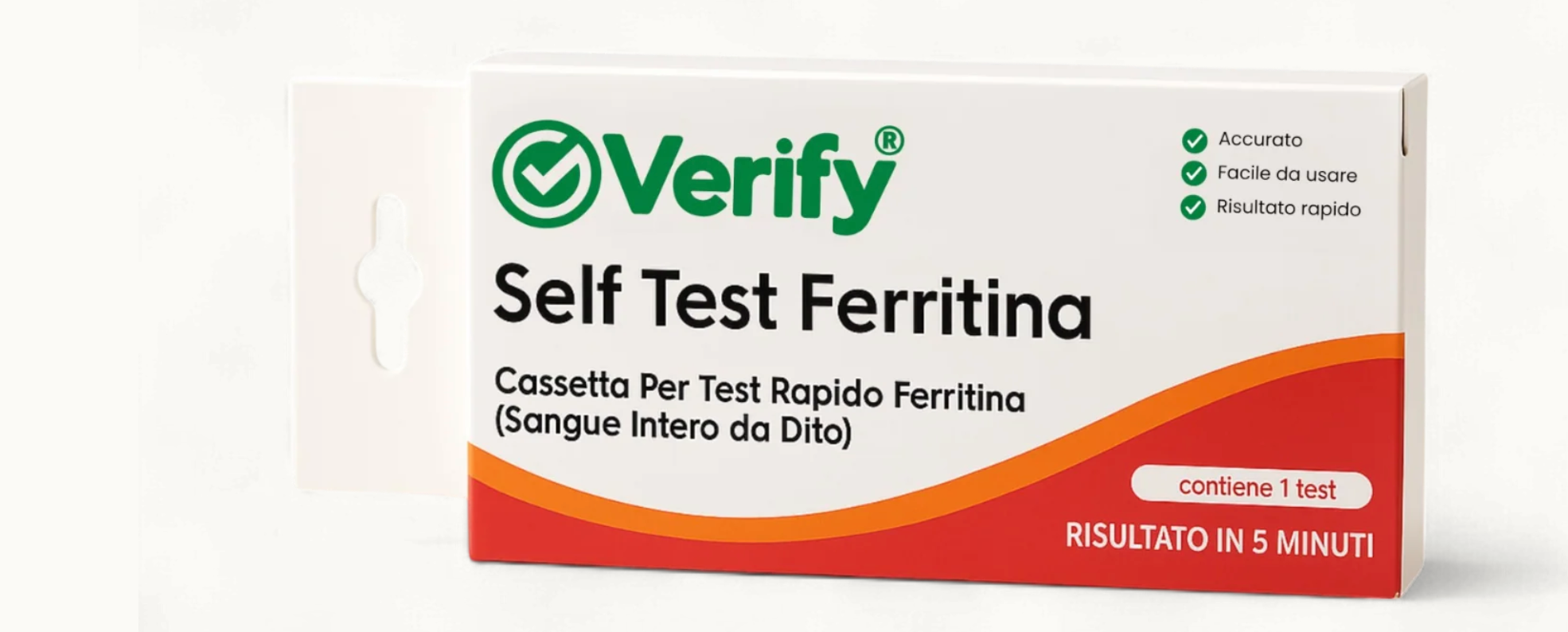 Verify® Self test rapido Ferritina ( sangue interno )