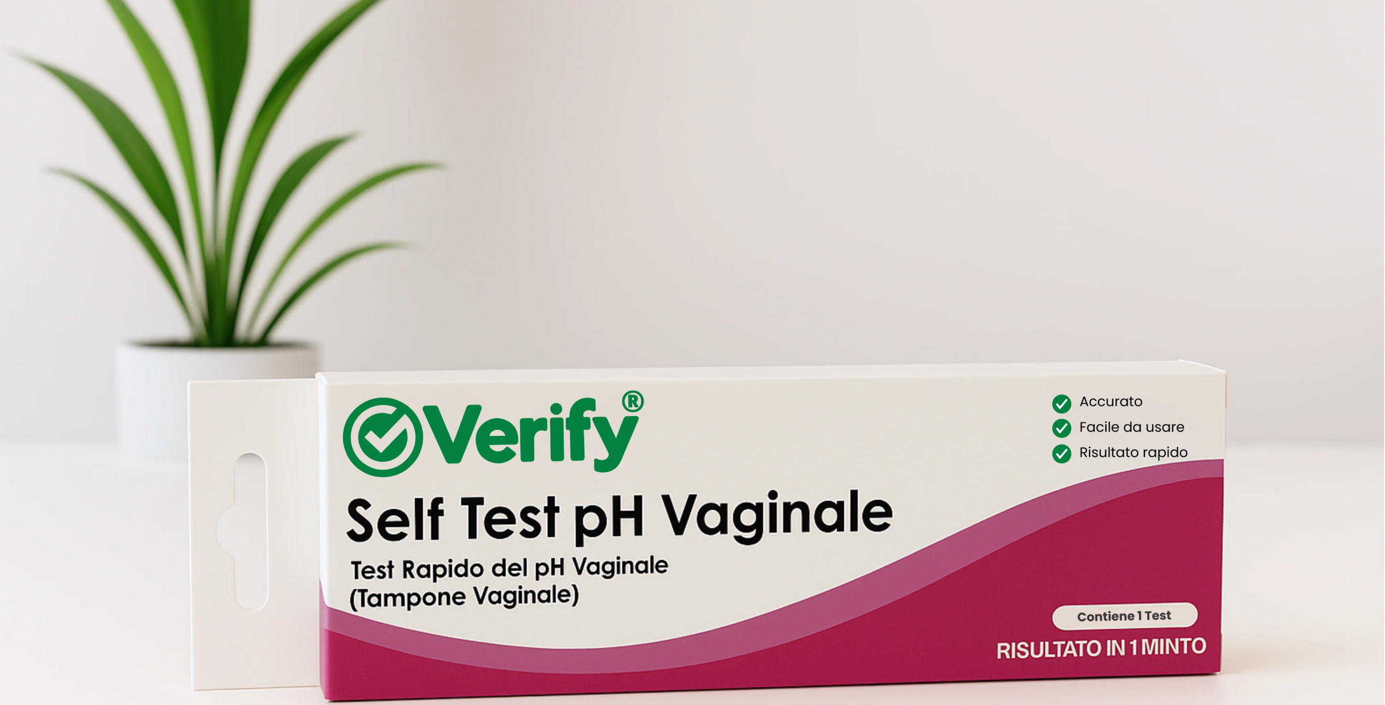 Verify® Self test rapido pH vaginale