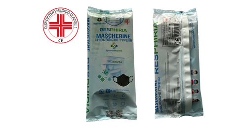 Mascherine chirurgiche type IIR MADE IN ITALY presidio medico chirurgo